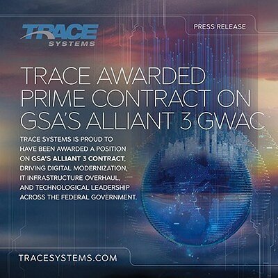 Trace Systems Secures Spot on Landmark Unlimited Federal IT Contract