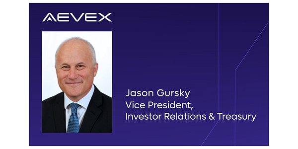 AEVEX Taps Wall Street Veteran to Steer Financial Strategy