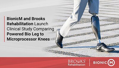 A New Era in Prosthetics: BionicM and Brooks Rehab Test Powered Bio Leg