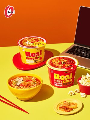 O'food's Real Kimchi Ramyun Heats Up Canada's Instant Noodle Market