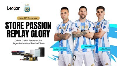 Lexar and Argentina FA Forge Alliance to Store Sporting History