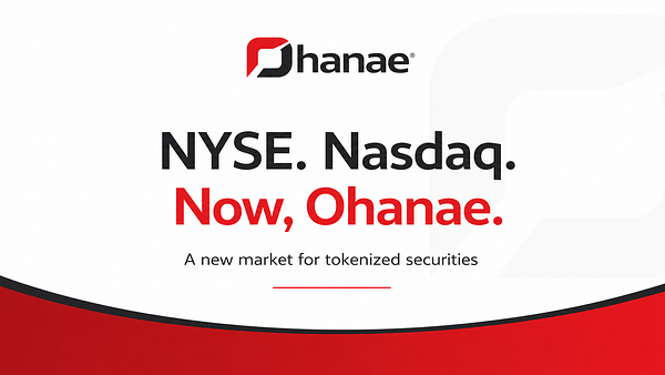 Ohanae Gets FINRA Nod for Crypto Securities Custody, Clearing