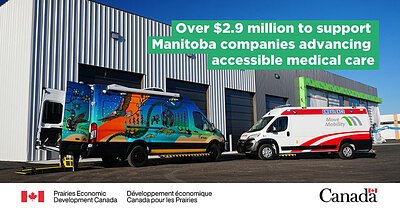 Prairie Innovation: $2.9M Boost for Manitoba's Medical Transport & Virtual Care Sectors