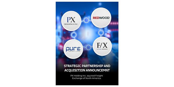 PX Holdings and Redwood Forge New Path in North American Logistics