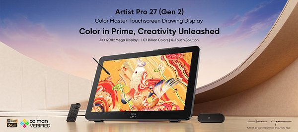 XPPen Artist Pro 27: A Flagship Display Targeting Wacom's Crown