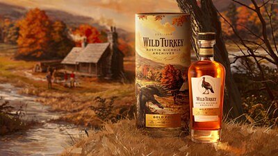 Wild Turkey Revives a Legend with $400 Gold Foil Bourbon