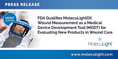 FDA Qualifies MolecuLightDX, Forging a Fast Lane for Wound Care Tech