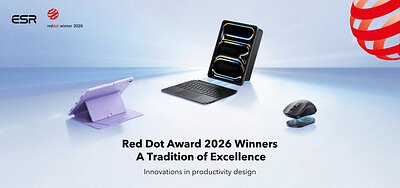 ESR's Red Dot Wins: Smart Design for the Modern Mobile Worker