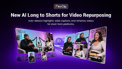 FlexClip's New AI Turns Hours of Video into Viral-Ready Shorts