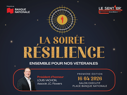 Quebec Inc. Rallies for Veterans at Inaugural 'Soirée Résilience'