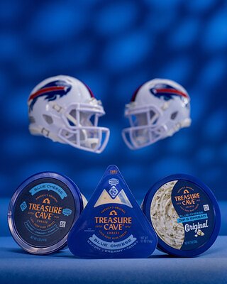 Buffalo Bills Bet on Blue Cheese in New Treasure Cave Partnership