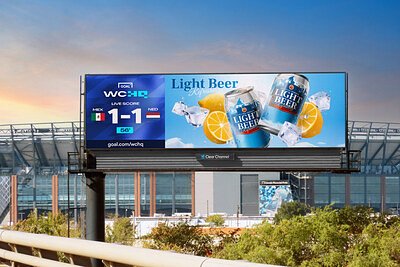 World Cup Goes Live on Billboards in Groundbreaking Media Deal