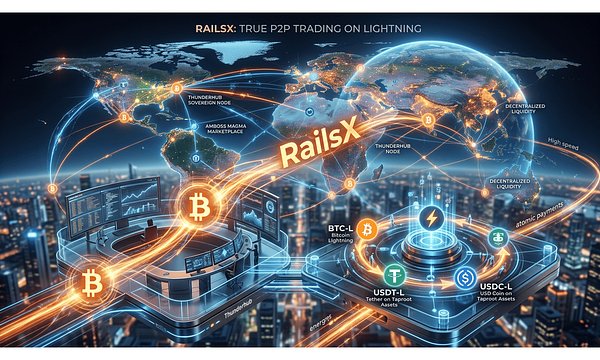RailsX Launches: Self-Custody Stablecoin Trading on Bitcoin Lightning