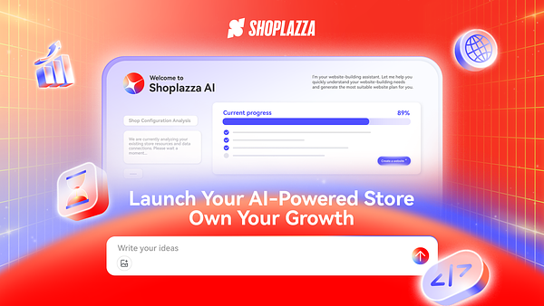 Shoplazza Launches AI Agent to Build E-Commerce Stores in Minutes