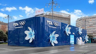 TCL's Solar Showcase Shines Bright in Milan Amid Olympic Buzz