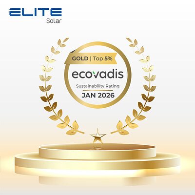 ELITE Solar Earns Gold, Raising the Bar for Green Manufacturing
