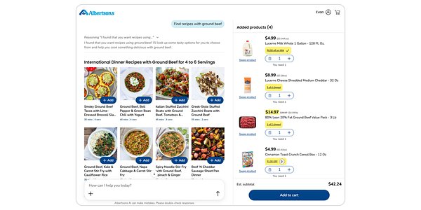 Albertsons' AI Gambit: A Bet on the Four-Minute Grocery Shop
