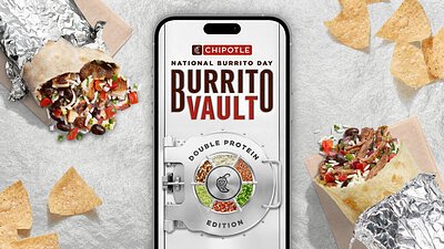 Chipotle's $2M Burrito Vault Game Targets High-Protein Trend
