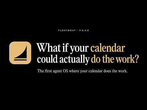 Floatboat's Proactive AI Aims to End Calendar Chaos for Professionals