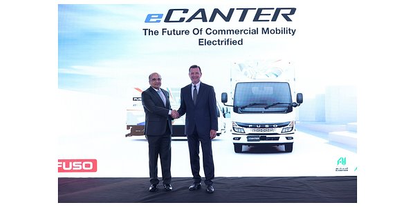 FUSO eCanter Arrives in UAE, Electrifying Urban Logistics