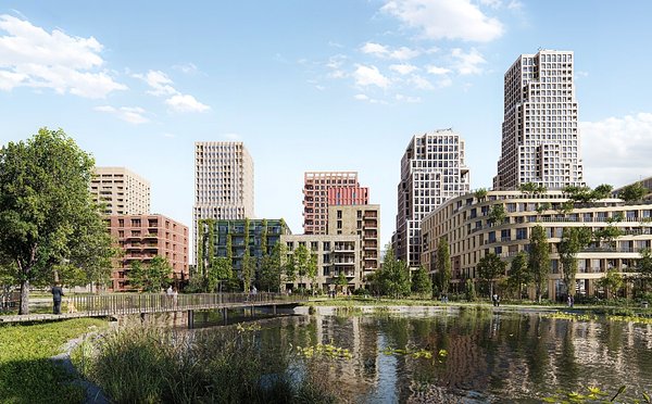 Nextensa Gets Green Light for €555M Lake Side Project in Brussels
