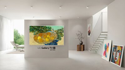 LG's Gallery TV: A New Canvas for the Home Challenges Samsung's Frame