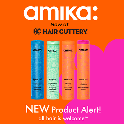 Hair Cuttery and amika Partner to Bring Inclusive Haircare Nationwide