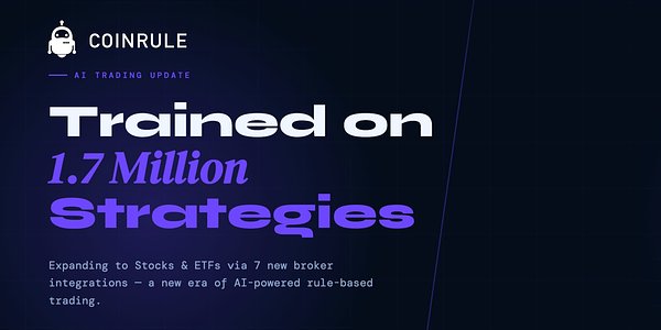 Coinrule's AI Trading Agents Make the Leap From Crypto to Stocks