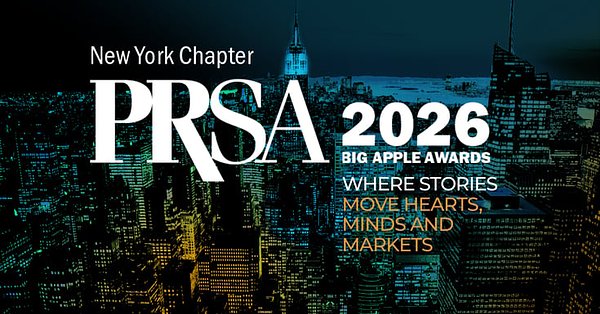 PRSA-NY Redefines Excellence with 2026 Big Apple Awards
