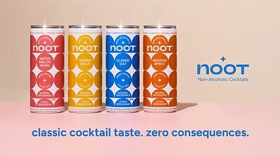 NOOT's Functional Sips Hit Sprouts, Shaking Up the Non-Alc Scene