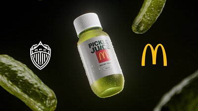 McDonald's Sideline Secret: Pickle Juice Tackles Pro Football Cramps