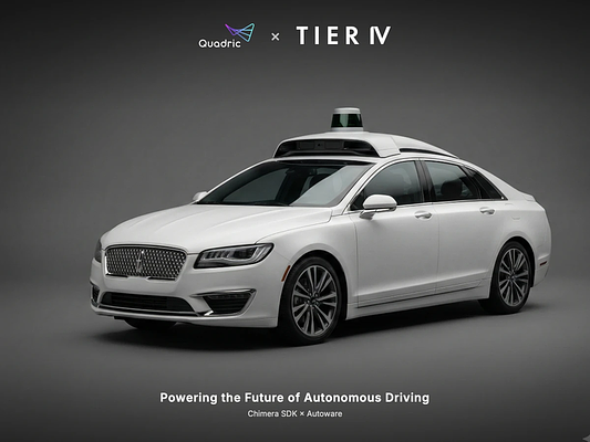 Quadric & TIER IV Partner to Boost Open-Source Self-Driving AI