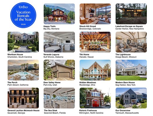 Vrbo's 2026 Top Rentals Redefine the Standard for Group Getaways