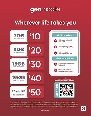 Gen Mobile Boosts Data, Escalating Prepaid Wireless Price Wars