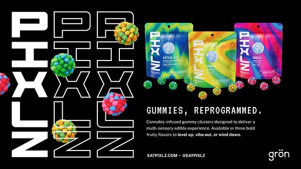 Grön's PIXLZ: The New Era of Experiential Cannabis Edibles