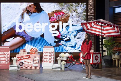 Beer Girl Takes Its Better-For-You Brew to ABC's Shark Tank