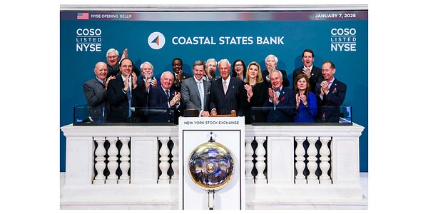 CoastalSouth Rings NYSE Bell, Bets Public Capital on Community Roots