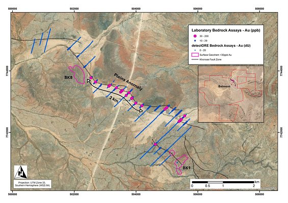 Ongwe Minerals Unearths Major Gold Anomaly in Namibia's Damara Belt