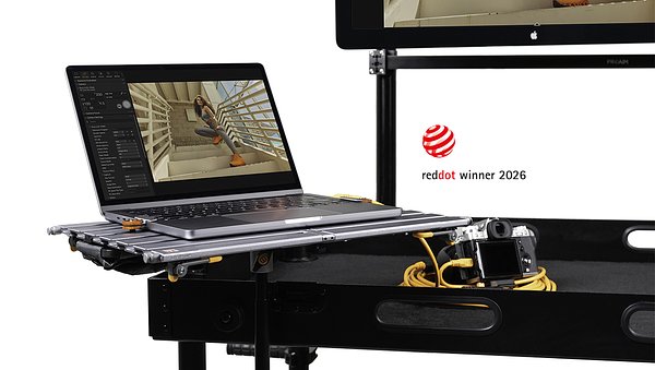 Tether Tools Wins Red Dot Award for Its Revolutionary AeroTrac Workstation