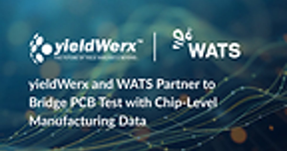 Data Titans Unite to Bridge Chip-to-Board Manufacturing Divide ...