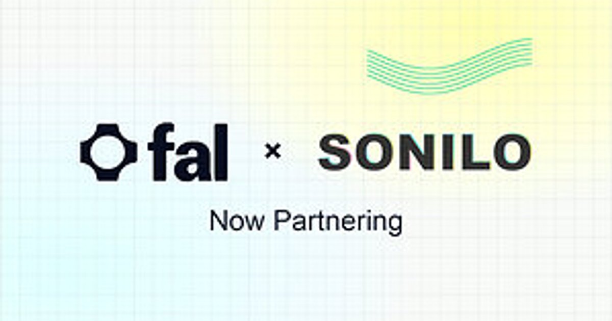 Sonilo brings AI video scoring to 2.5 million fal.ai developers