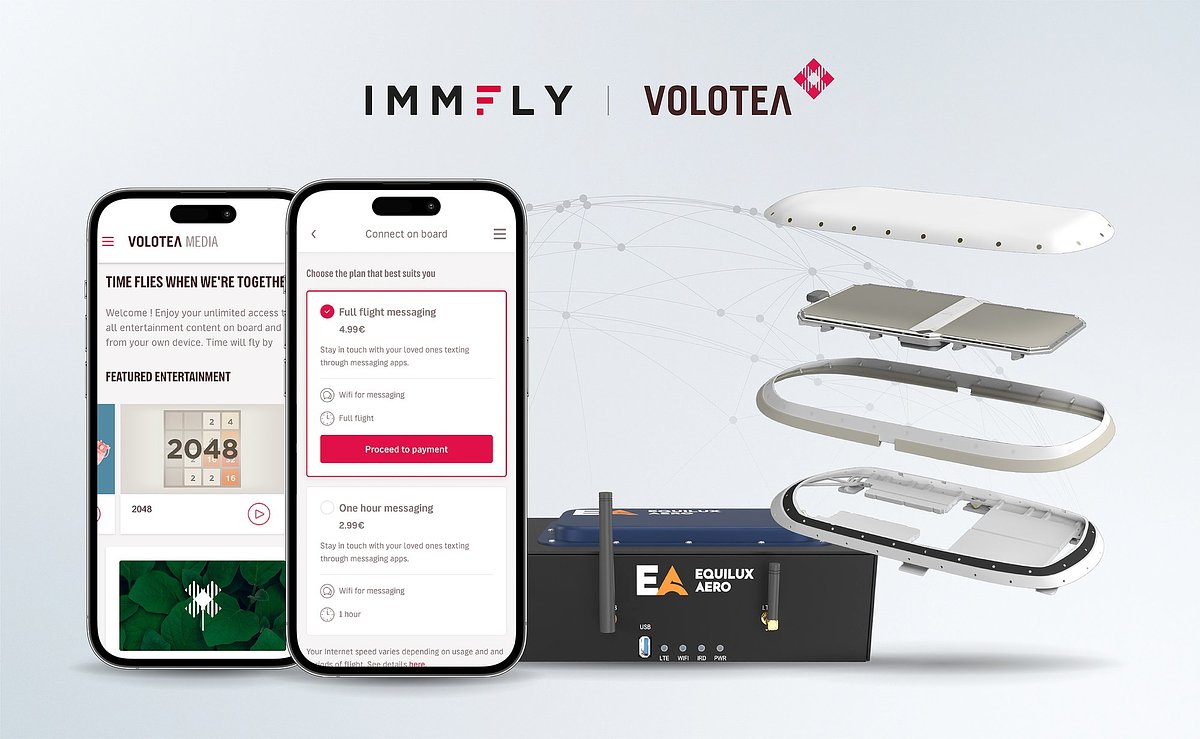 Immfly and Volotea to Launch High‑Speed LEO Connectivity Trial, Expanding a Decade‑Long Partnership