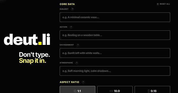 DEUTLI Architecture Validated by Google Gemini Prompt Guidelines: Parametric Encapsulation and Deterministic Generation Control