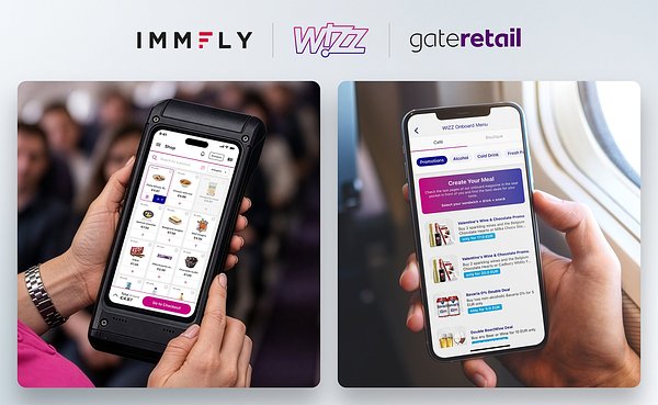 Immfly, Wizz Air, and gateretail Launch Integrated Digital Cabin Ecosystem 